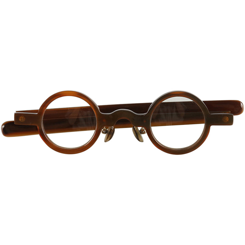 Buffalo Horn Round Glasses NJ1124