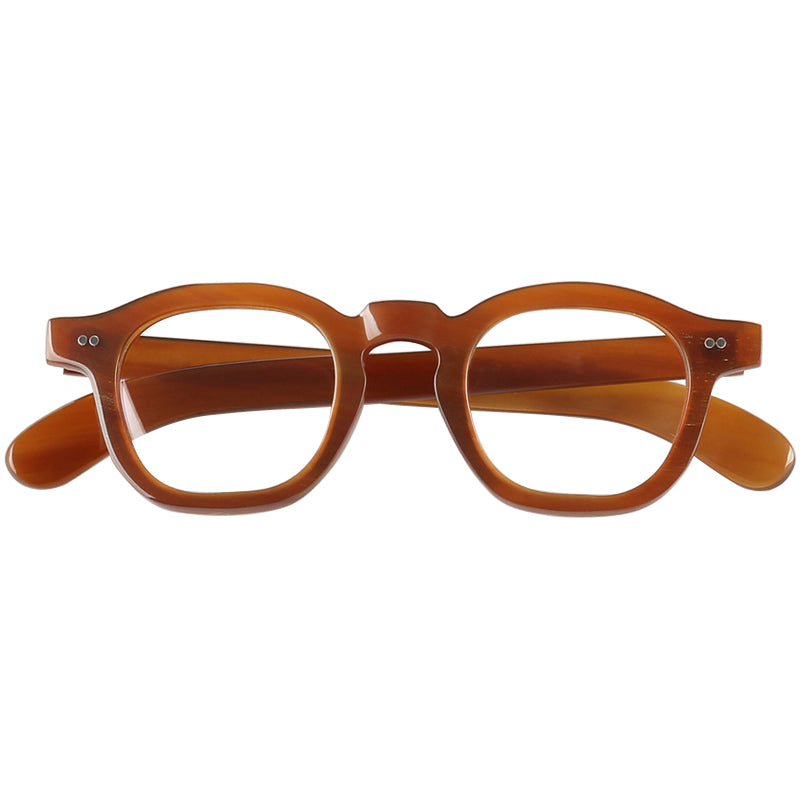 Buffalo Horn Square Glasses NJ1165