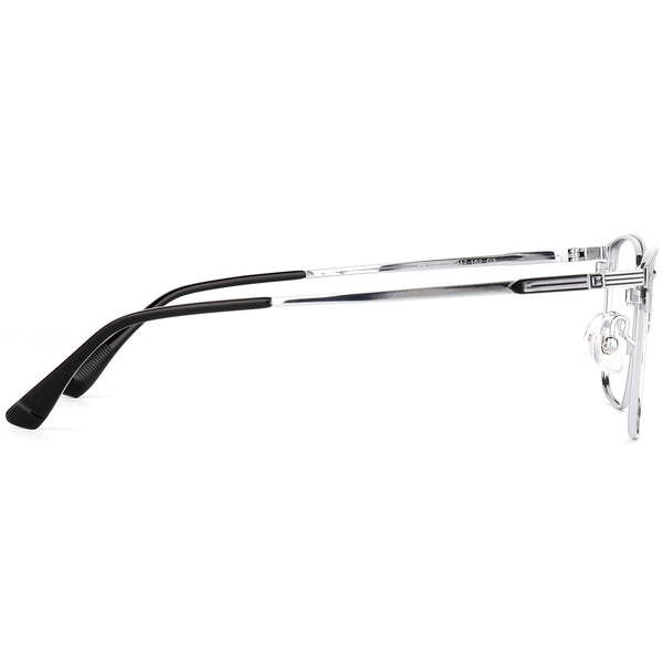 Square Glasses EF1158 - Wide Frames for Men with Larger Heads