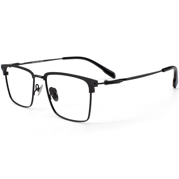 Browline Glasses EF1123 - Wide Frames for Men with Larger Heads