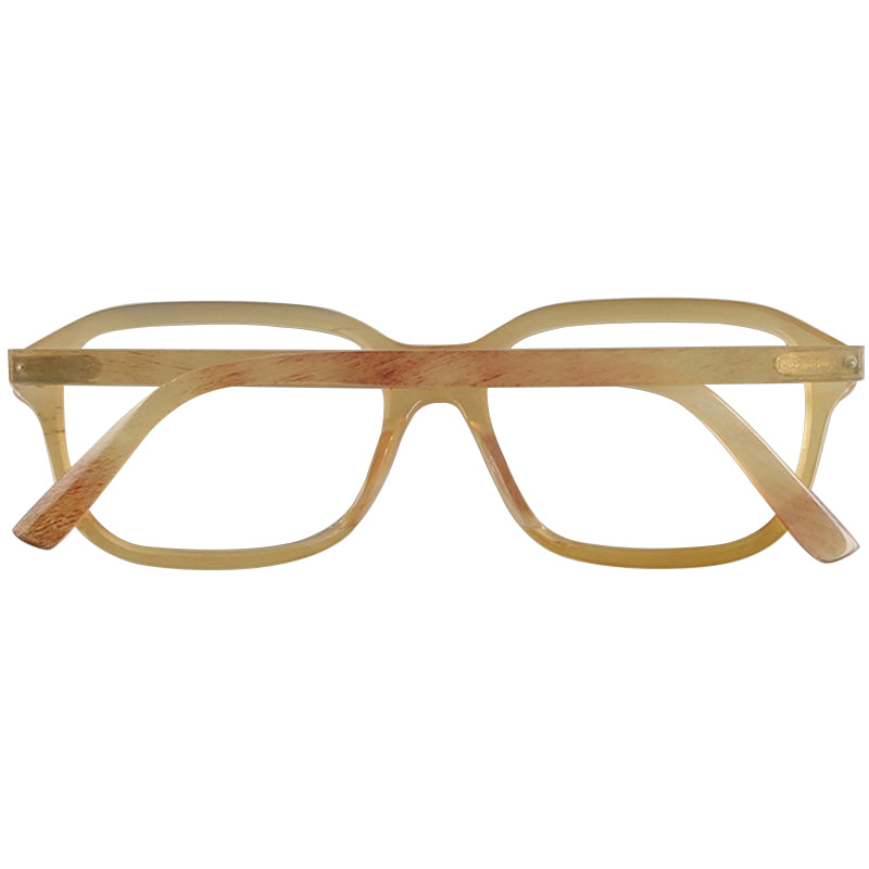 Buffalo Horn Square Glasses NJ1083