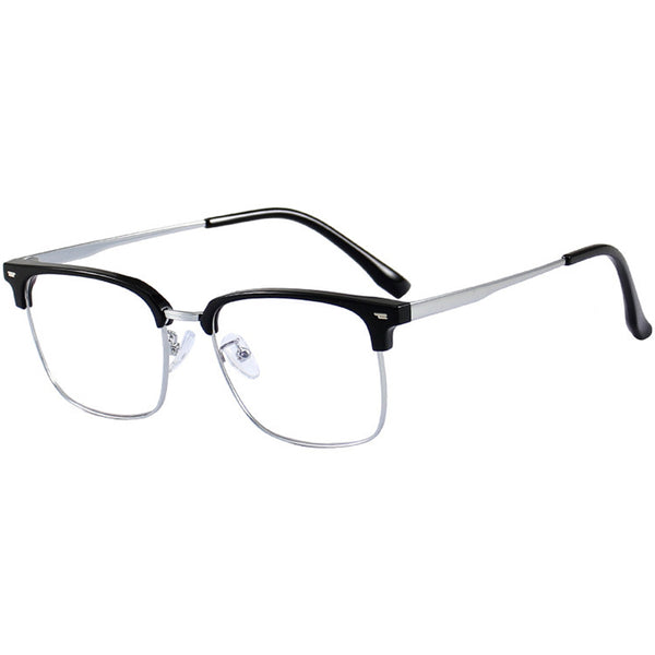 Browline Glasses EF1073 - Wide Frames For Men With Larger Heads