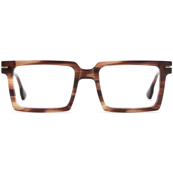 Rectangle Glasses A3930 - Wide Frames for Men with Larger Heads