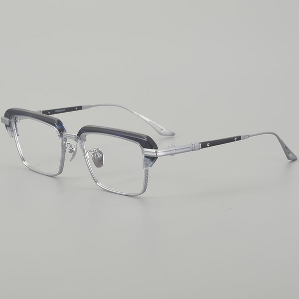 Browline Glasses EF1130 - Wide Frames for Men with Larger Heads