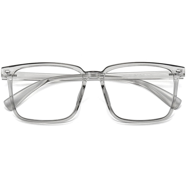 Square Glasses EF1037 - Wide Frames for Men with Larger Heads
