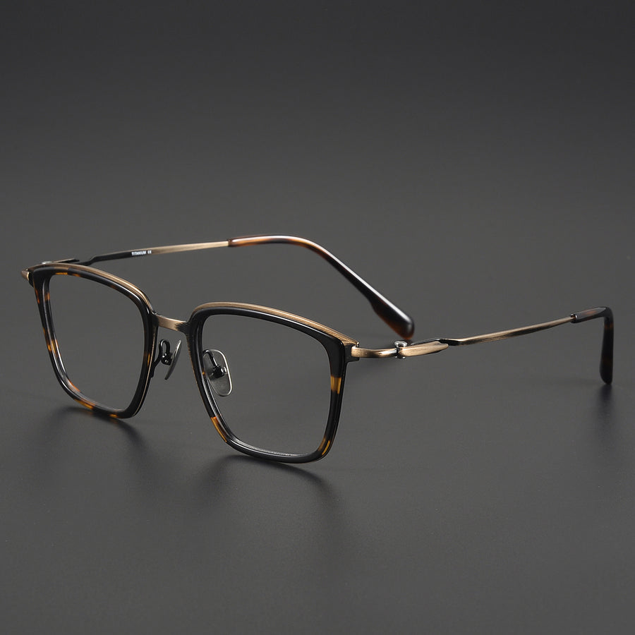Square Glasses EF1096 - Wide Frames for Men with Larger Heads