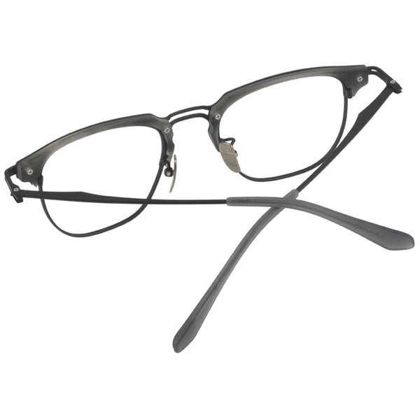 Browline Glasses EF1014 - Wide Frames for Men with Larger Heads