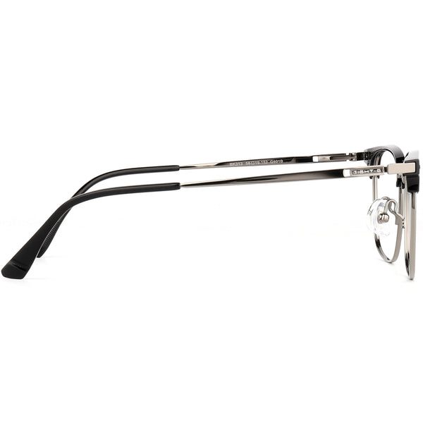 Browline Glasses EF1157 - Wide Frames for Men with Larger Heads