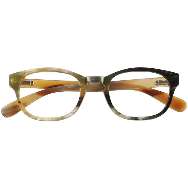 Buffalo Horn Square Glasses NJ1226