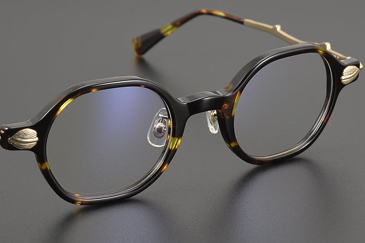 Geometric Glasses TG1240 - Wide Frames for Men with Larger Heads
