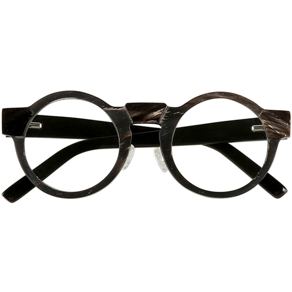 Buffalo Horn Round Glasses NJ1172