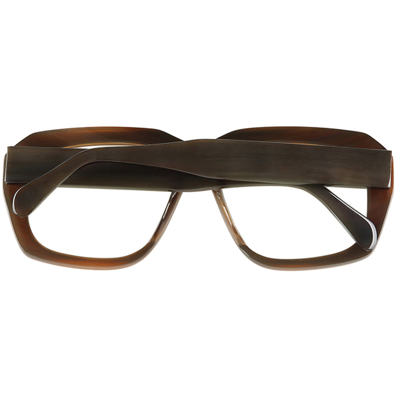 Buffalo Horn Square Glasses NJ1236