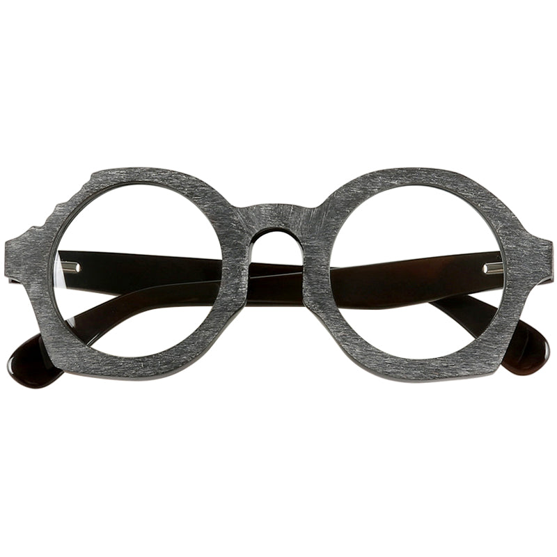 Buffalo Horn Round Glasses NJ1145