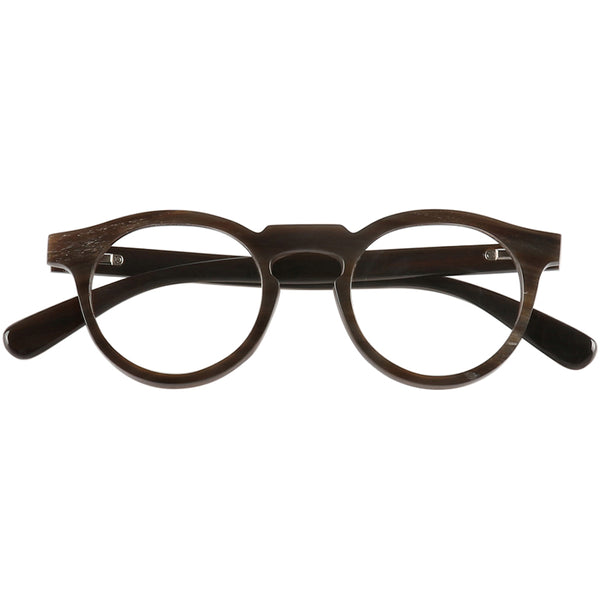 Buffalo Horn Round Glasses NJ1207