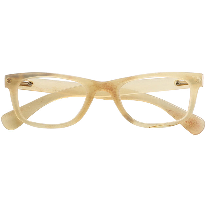 Buffalo Horn Rectangle Glasses NJ1131