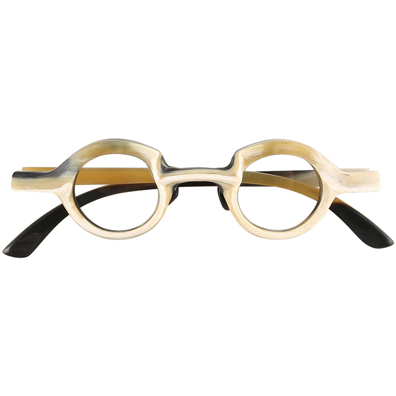 Buffalo Horn Round Glasses NJ1069