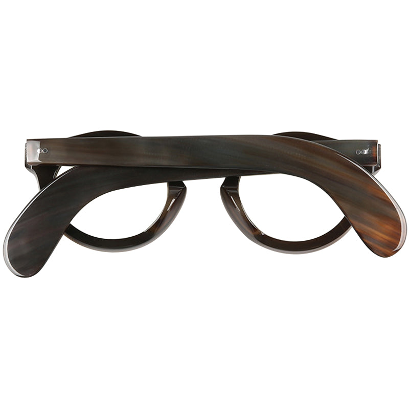Buffalo Horn Round Glasses NJ1229