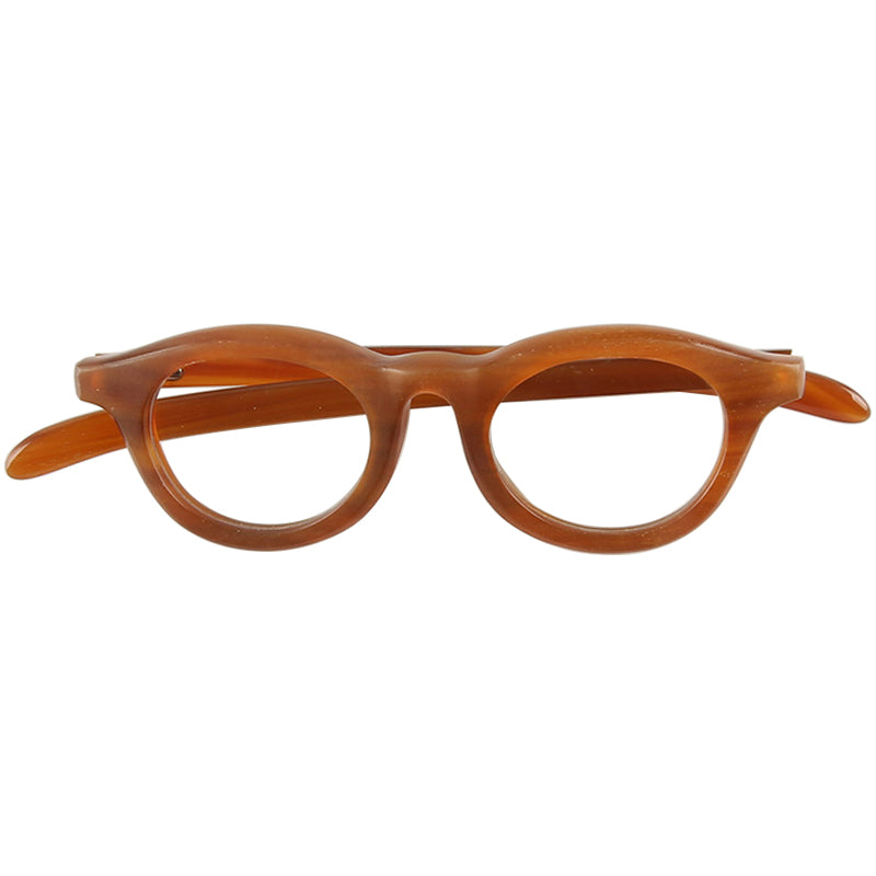 Buffalo Horn Round Glasses NJ1224