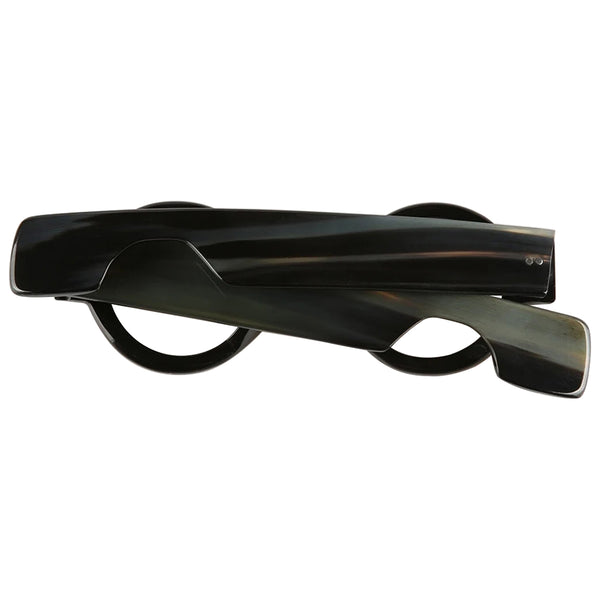 Buffalo Horn Round Glasses NJ1010