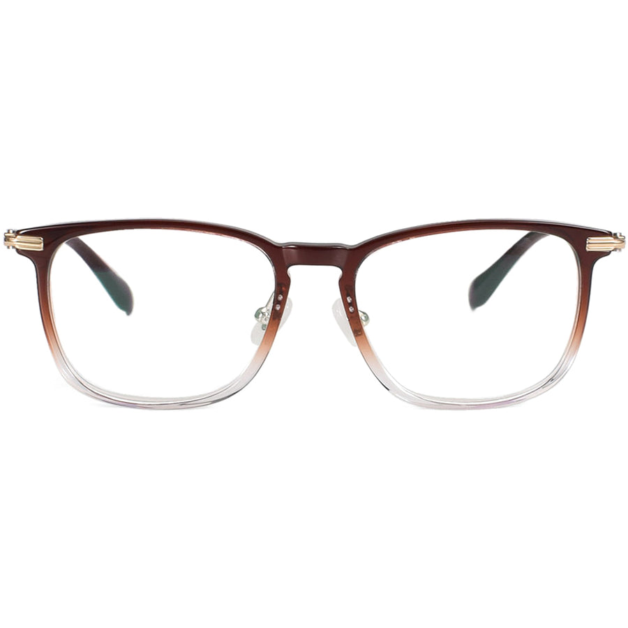 Square Glasses EF1101 - Wide Frames for Men with Larger Heads