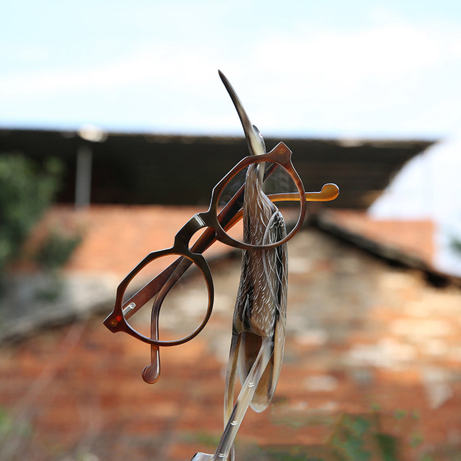 Buffalo Horn Round Glasses NJ1159