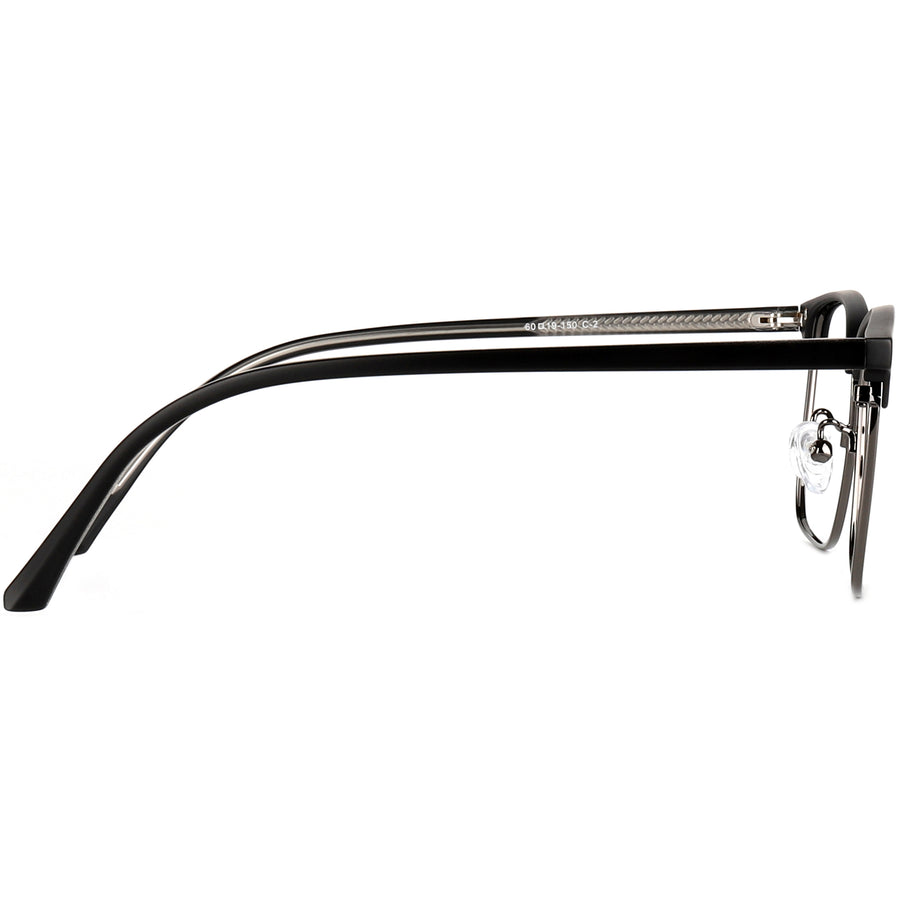 Square Glasses EF1108 - Wide Frames for Men with Larger Heads