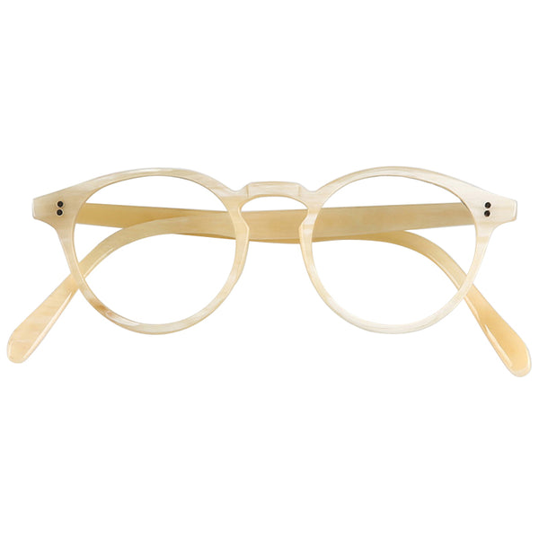 Buffalo Horn Round Glasses NJ1102
