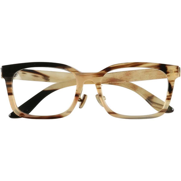 Buffalo Horn Square Glasses NJ1076