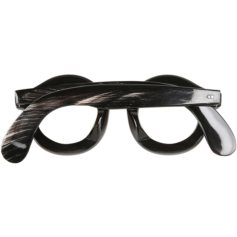 Buffalo Horn Round Glasses NJ1244