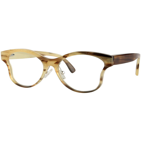 Buffalo Horn Cat-Eye Glasses NJ1154