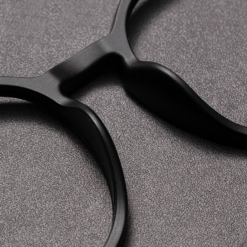 Round Glasses EF1078 - Wide Frames For Men With Larger Heads