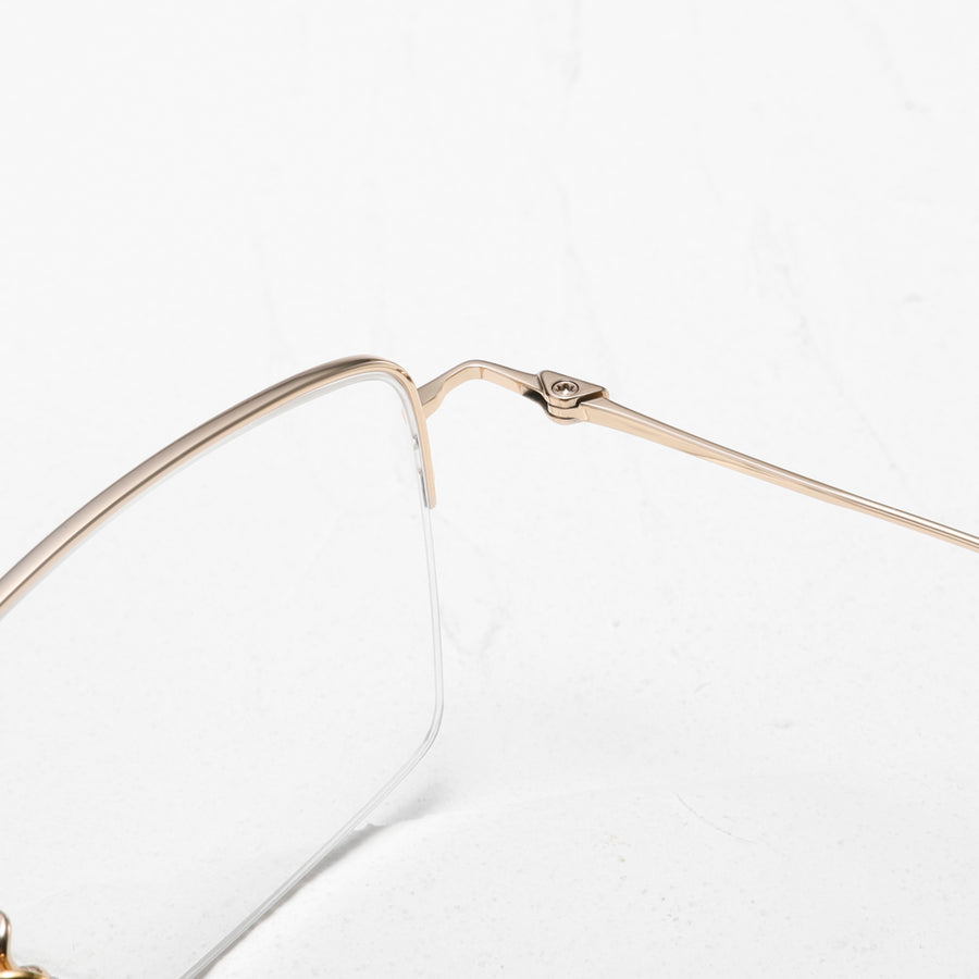 Square Glasses EF1137 - Wide Frames for Men with Larger Heads