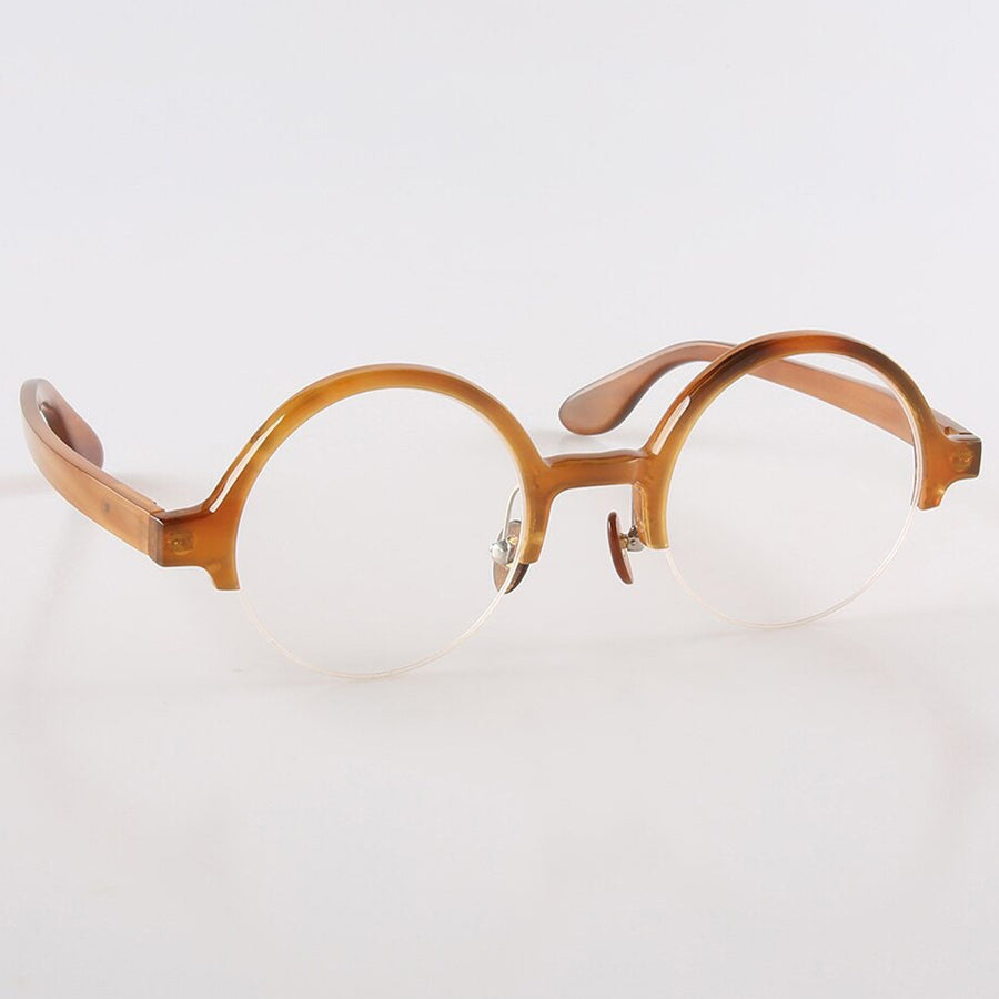 Buffalo Horn Round Glasses NJ1001