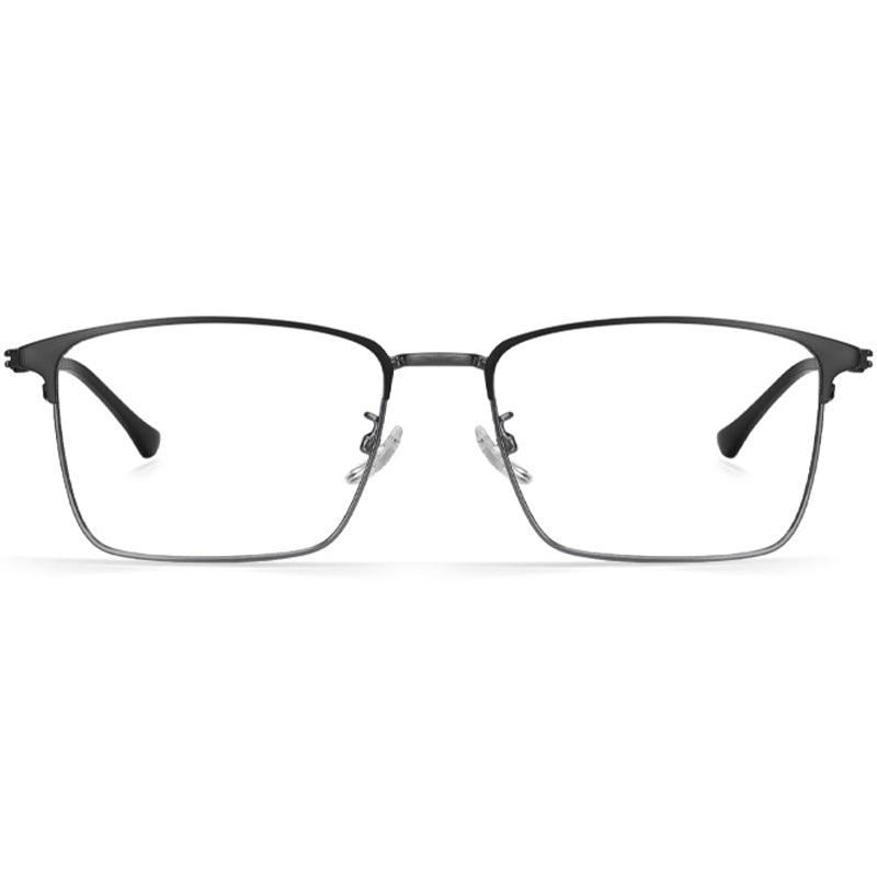 Rectangle Glasses EF1007 - Wide Frames for Men with Larger Heads