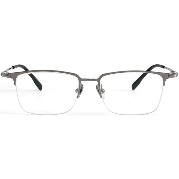 Rectangle Glasses EF1117 - Wide Frames for Men with Larger Heads