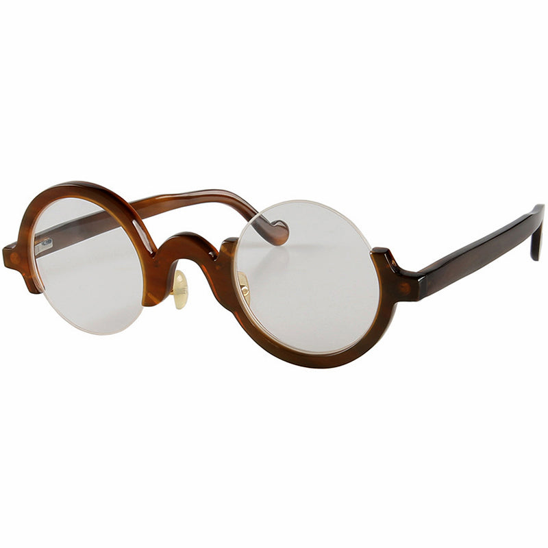 Buffalo Horn Round Glasses NJ1002