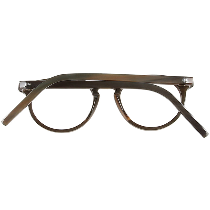Buffalo Horn Round Glasses NJ1231