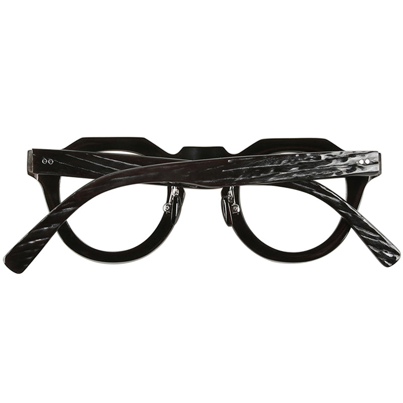 Buffalo Horn Round Glasses NJ1057