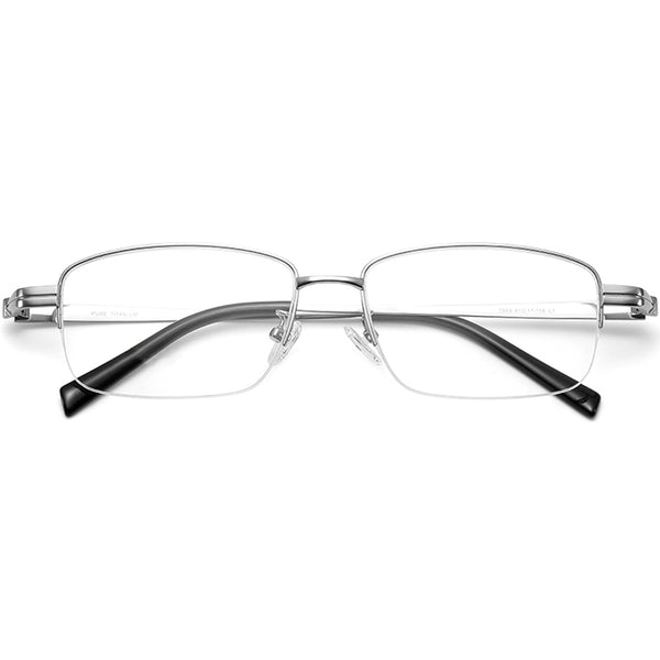 Rectangle Glasses EF1080 - Wide Frames For Men With Larger Heads