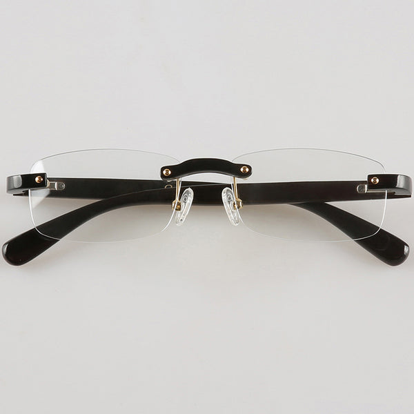 Buffalo Horn Rectangle Glasses NJ1064