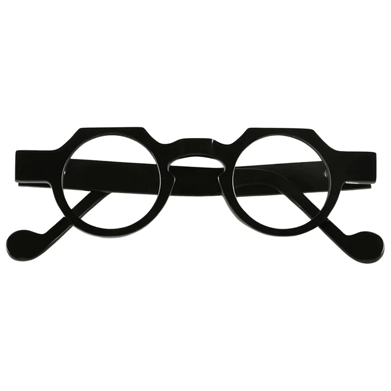 Buffalo Horn Round Glasses NJ1022