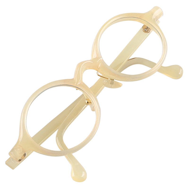 Buffalo Horn Round Glasses NJ1049