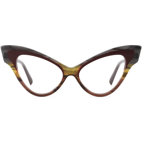 Cat-Eye Glasses A1241