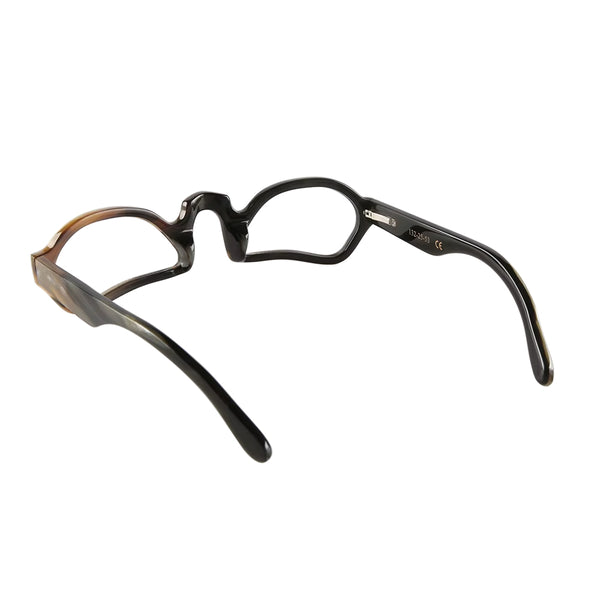 Buffalo Horn Geometric Glasses NJ1179