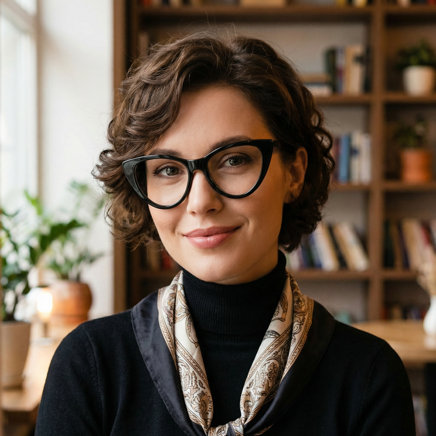 Cat-Eye Glasses O2625