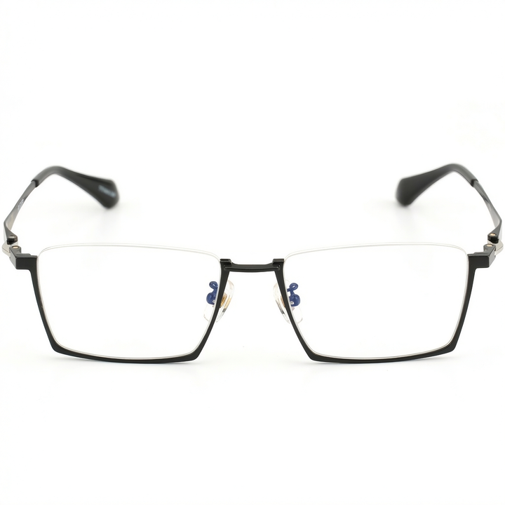 Rectangle Glasses RV1016 - Wide Frames for Men with Larger Heads