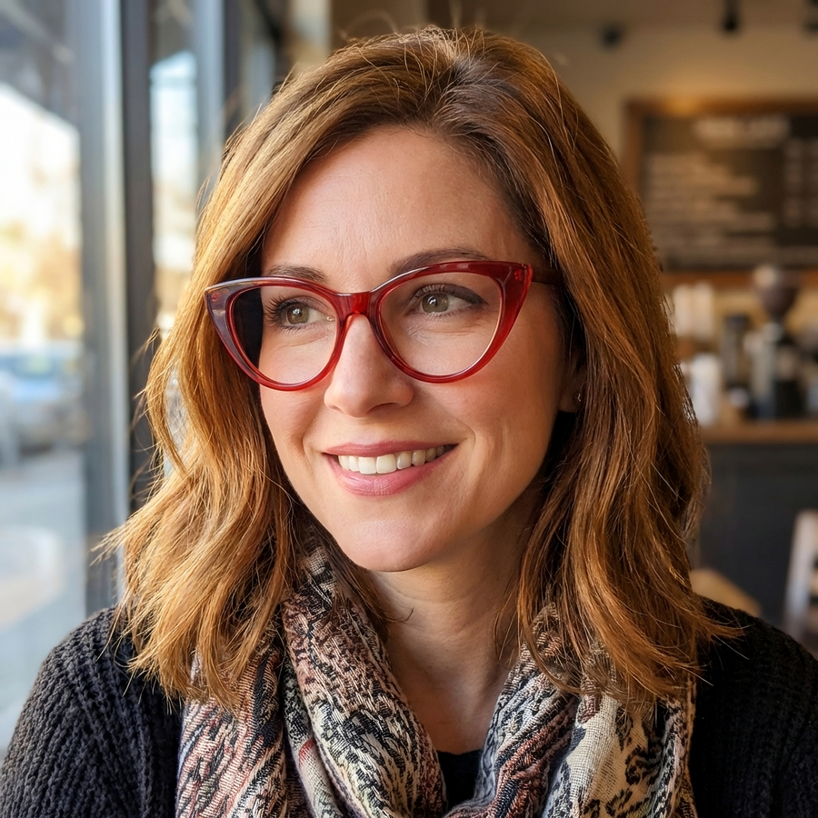 Cat-Eye Glasses O2625