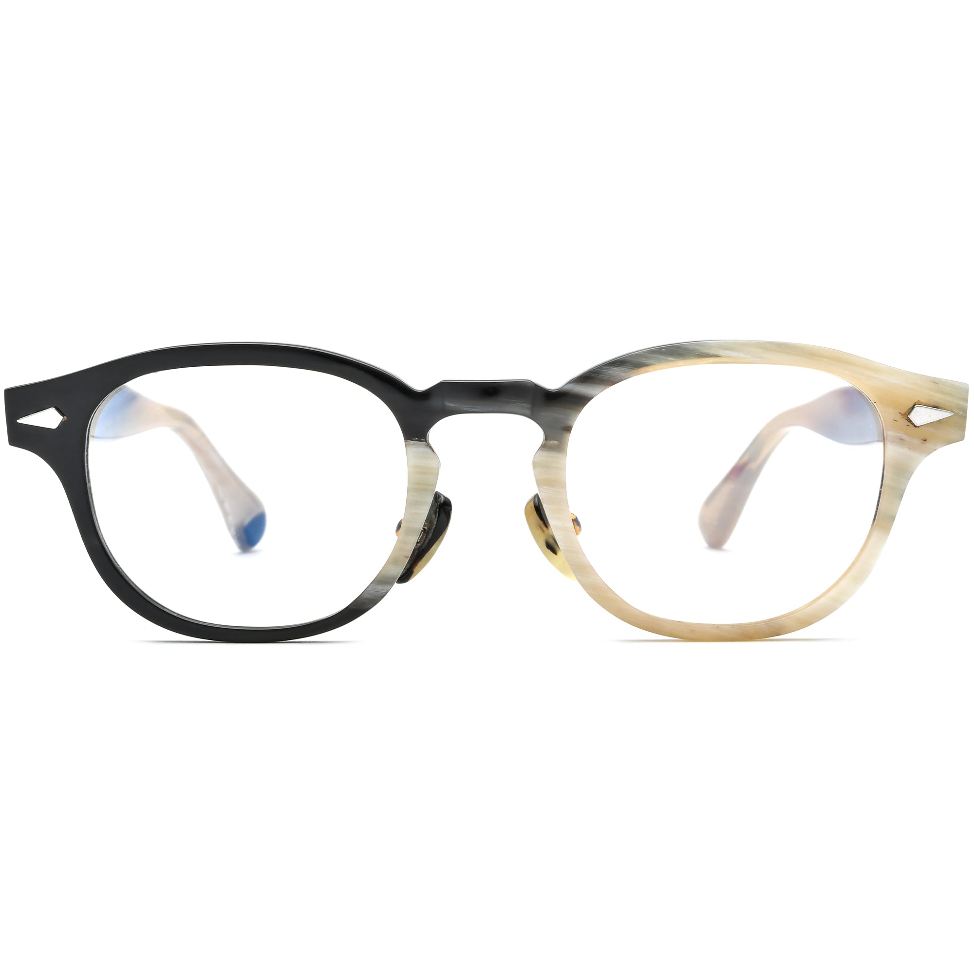 Buffalo Horn Square Glasses A1939