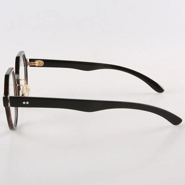 Buffalo Horn Round Glasses NJ1007
