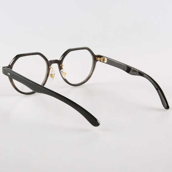 Buffalo Horn Round Glasses NJ1007